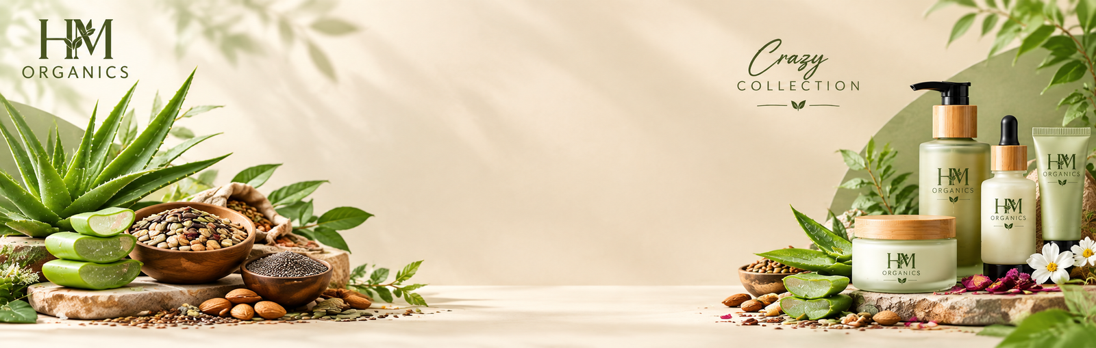 HM Organics Flash Deals Organics Banner